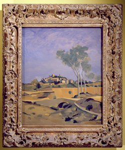 Maisema Midissä, n.1932 (öljy kankaalle). tekijältä Andre Derain