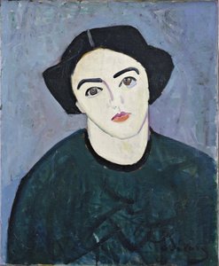 Madame Derain vihreänä tekijältä Andre Derain