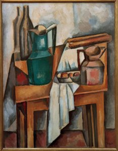 Asetelma pöydän ääressä tekijältä Andre Derain