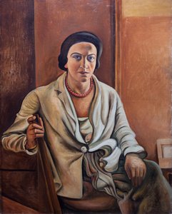 Alice Derainin muotokuva, noin 1920-1921 (öljy kankaalle). tekijältä Andre Derain