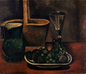 Still Life (öljy kankaalle) tekijältä Andre Derain