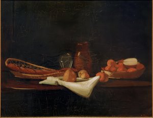 Asetelma leivän kanssa tekijältä Andre Derain