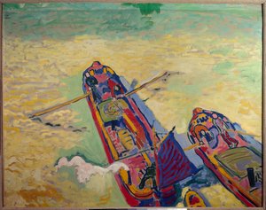 Kaksi proomua tekijältä Andre Derain