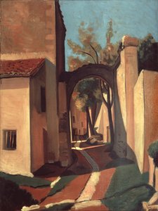 Provencen kylä (öljy kankaalle) tekijältä Andre Derain