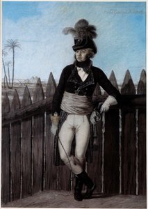 Jean Baptiste Kleberin (1753-1800) muotokuva Egyptissä vuosina 1798-1799, Armee d