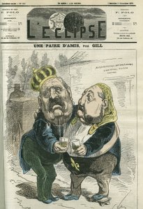 Ystäväpari, Hippolyte de Villemessant (1812-1879), Figaron johtaja ja prinssi Philippe d