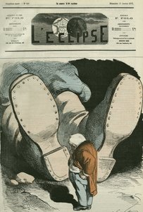 Adolphe Thiers (1797-1877), ranskalainen valtiomies. Kansi "" L
