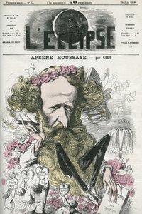 Arsene Housset dit Houssaye (1815-1896), ranskalainen kirjailija. Kansi "" L