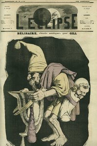 Belisaire kerjäämässä sanomalla "se on lapselle". Kansi "" L
