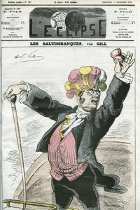 Sarjakuva "The Saltimbanks", "" rip! Älä taistele! "", sarja šarlataaneista. Kansi "" L