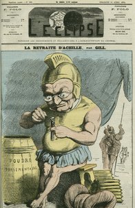 Sarjakuva: Adolphe Thiers (1797-1877), ranskalainen valtiomies. Kansi "" L