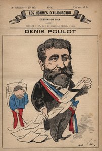 Sarjakuva Denis Poulotista 1832-1905 Les Hommes d