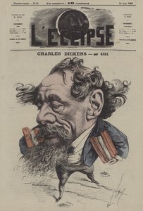 Charles Dickens ja Gill tekijältä Andre Gill