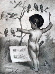 Piirustus André Gill, 1927 tekijältä Andre Gill