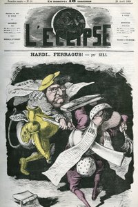 Hardi... Ferragus, kuva "" Figarosta"" "" Universumille"". Kansi "" L
