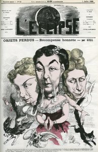 Kuvitus "Lost Objects" -kappaleesta, jotka kertovat tarinoita kolmesta naisesta, jotka menettivät koiransa, laukkunsa ja kissansa. Kansi "" L
