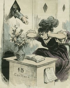 Paperiveron korotus vuoden 1870 sodan velan maksamiseksi. Gillin teoksessa L