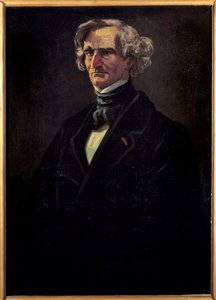 Hector Berliozin (1803-1869), ranskalaisen säveltäjän muotokuva. Andre Gillin (1840-1885) maalaus tekijältä Andre Gill