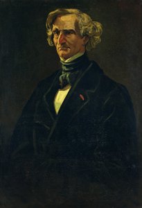 Hector Berliozin (1803–1869) muotokuva, joka on aiemmin omistettu Honore Daumierille (1808–79)
