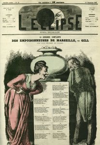 Suuri valitus "" Poisonneuses de Marseille"". Kansi "" L
