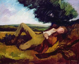 The Hunters Rest tai The Sleeping Hunter, 1929 tekijältä Andre Mare