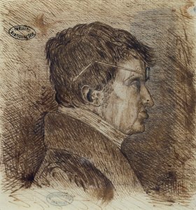 Omakuva 1775-1836, 1800-luvun alku kynä ja muste paperille