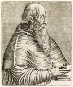 Pietro Bembo, ?True Portraits? André Thévet (1516-1590), julkaistu vuonna 1584 tekijältä Andre Thevet