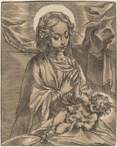 Madonna ja lapsi, 159193. tekijältä Andrea Andreani