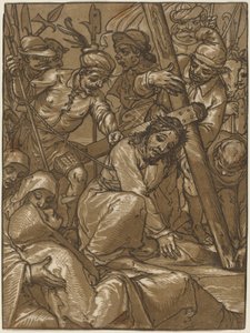 Ristin kantaminen, 1580-luku. tekijältä Andrea Andreani