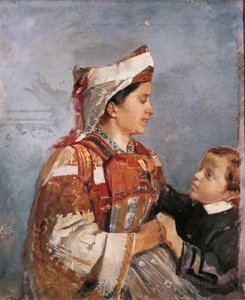 Esposa amb vestit albanès, d