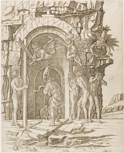 Laskeutuminen Limboon tekijältä Andrea Mantegna