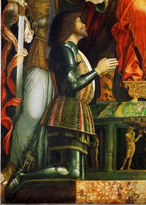 Lahjoittaja Gianfrancesco Gonzaga ... tekijältä Andrea Mantegna
