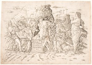 Hautaus tekijältä Andrea Mantegna