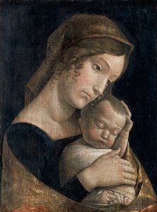 La Mare de Déu i el nen dorment d