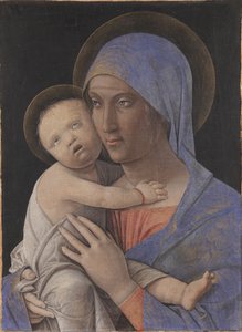 Madonna lapsen kanssa, 1480. tekijältä Andrea Mantegna
