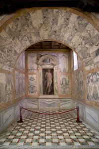 Pyhä Sebastian, noin 1490 tekijältä Andrea Mantegna