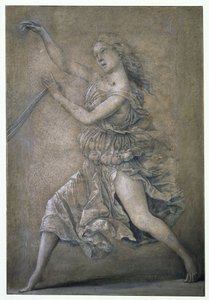 Tanssiva muusa tekijältä Andrea Mantegna