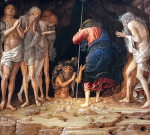 Kristuksen laskeutuminen Limboon tekijältä Andrea Mantegna