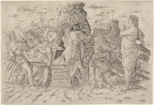 Hautaus tekijältä Andrea Mantegna