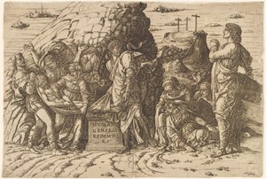 Hautaus tekijältä Andrea Mantegna
