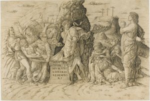Hautaus tekijältä Andrea Mantegna