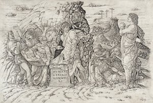 Hautaaminen tekijältä Andrea Mantegna