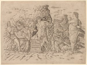 Hautaus. tekijältä Andrea Mantegna
