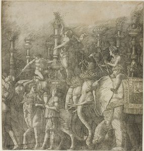 Julius Caesarin voitto tekijältä Andrea Mantegna