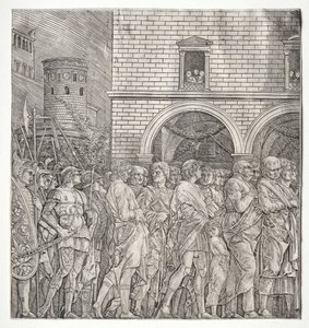 Caesarin voitot: Senaattorit, 1400-luku. tekijältä Andrea Mantegna