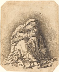 Neitsyt ja lapsi tekijältä Andrea Mantegna