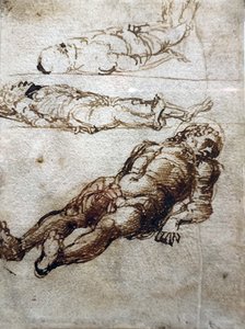 Kolme tutkimusta kuolleen Kristuksen puolesta tekijältä Andrea Mantegna
