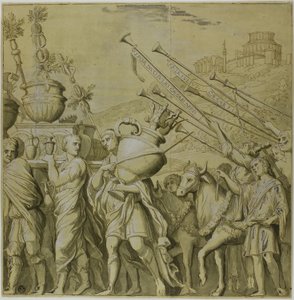 Julius Caesarin voitot: Kangas nro IV tekijältä Andrea Mantegna