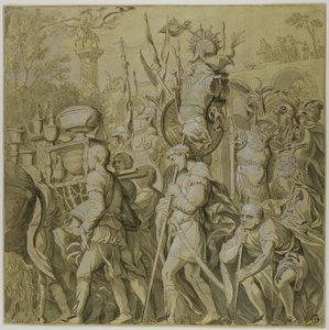 Julius Caesarin voitot: Kangas nro VI tekijältä Andrea Mantegna