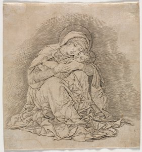 Neitsyt ja lapsi tekijältä Andrea Mantegna